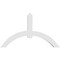 Ekena Millwork Archdale Architectural Grade PVC Gable Bracket, 72"W x 42"H x 6"D x 6"F, 14/12 Pitch GBP072X42X0606ARC00 - alternate 3